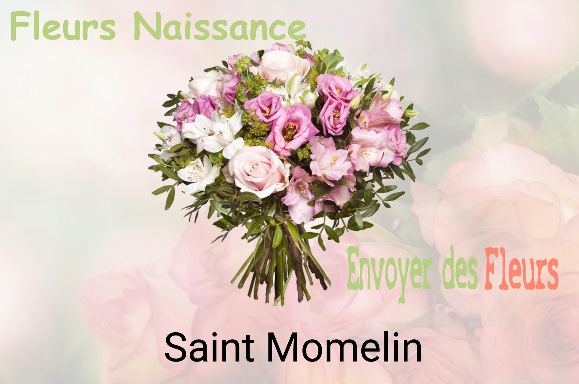 Bouquet de fleurs de naissance livré à Saint-Momelin